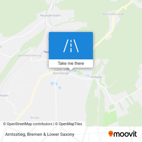 Amtsstieg map