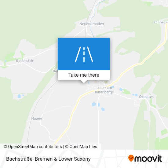 Bachstraße map