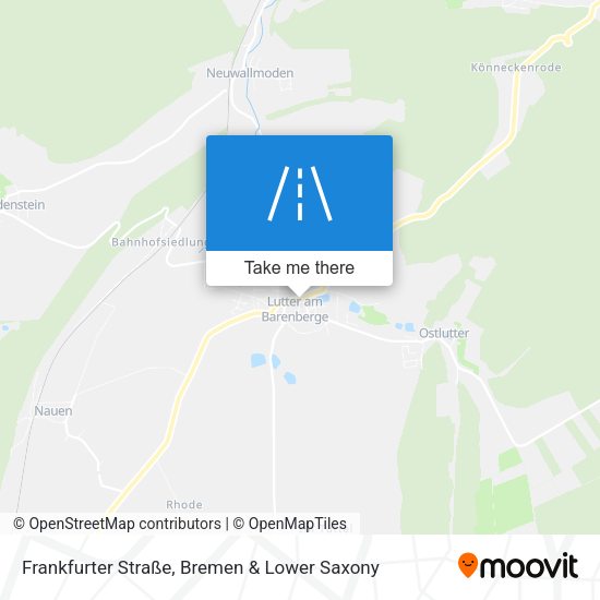 Frankfurter Straße map