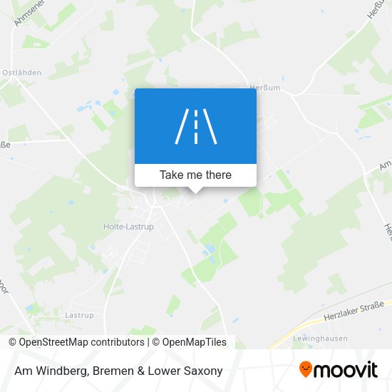 Am Windberg map