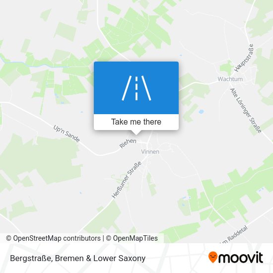 Bergstraße map