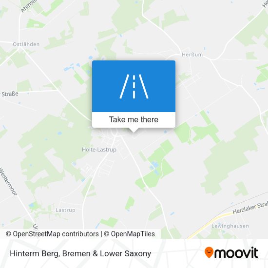 Hinterm Berg map