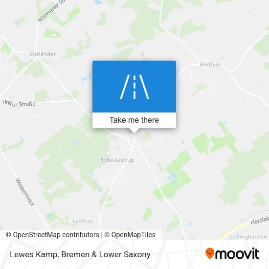 Lewes Kamp map