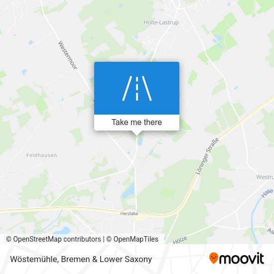 Wöstemühle map