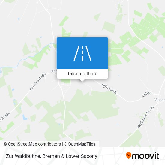 Zur Waldbühne map