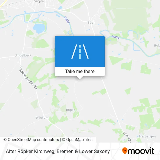 Карта Alter Röpker Kirchweg