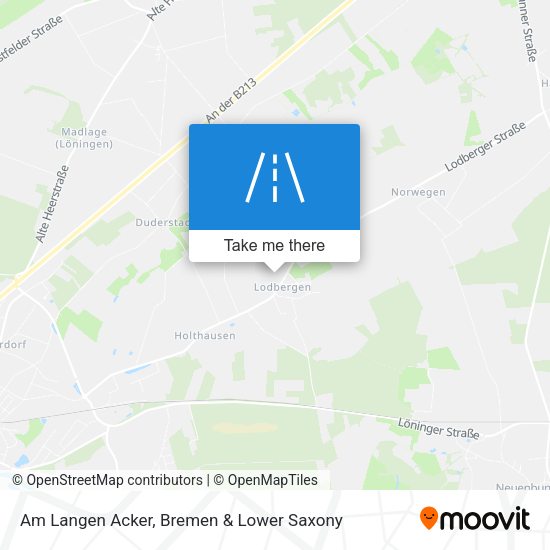 Am Langen Acker map
