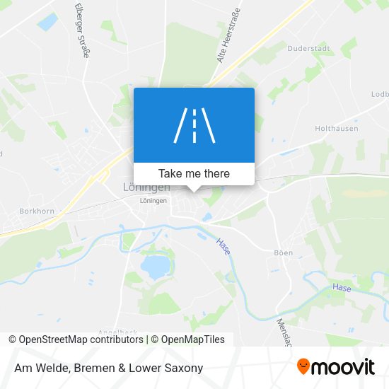 Am Welde map
