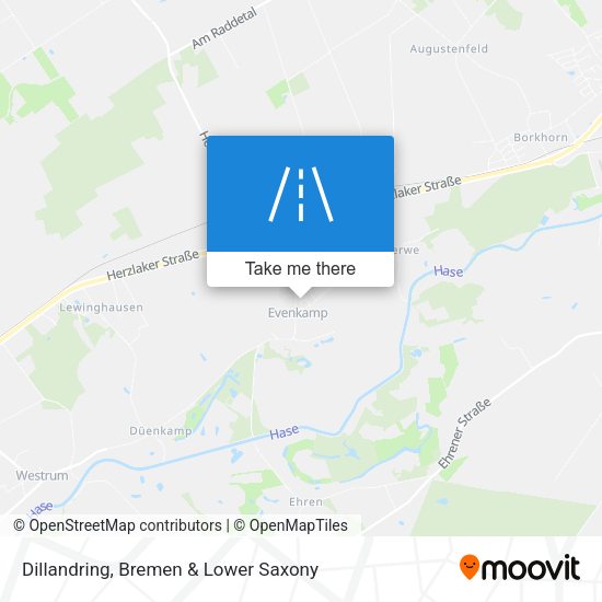 Dillandring map