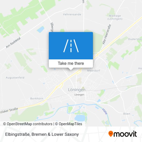 Elbingstraße map
