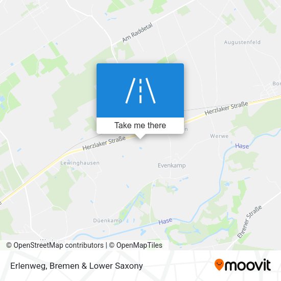 Erlenweg map
