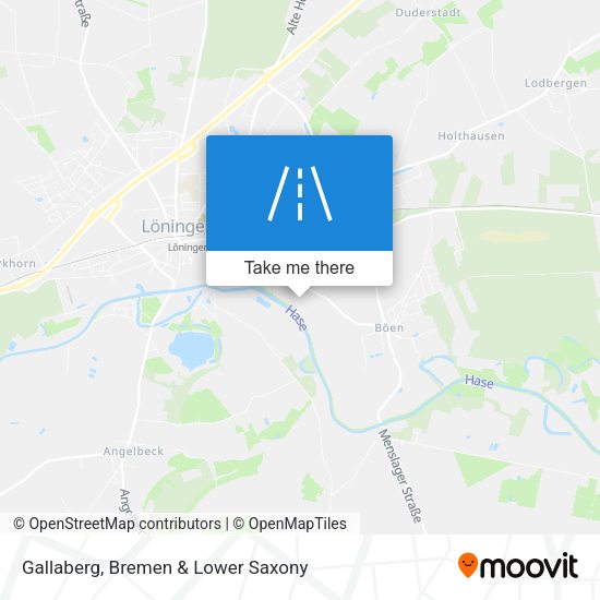 Gallaberg map