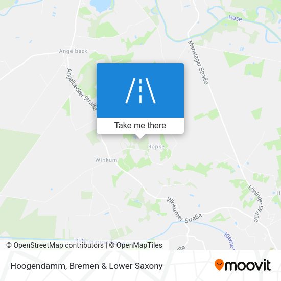 Hoogendamm map