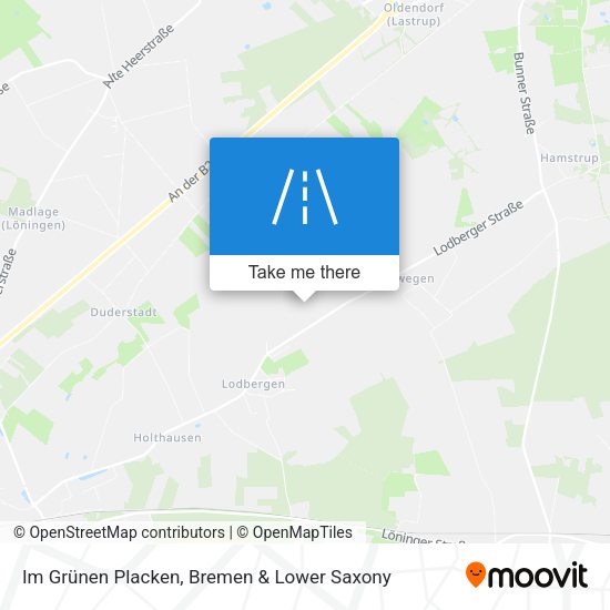 Im Grünen Placken map