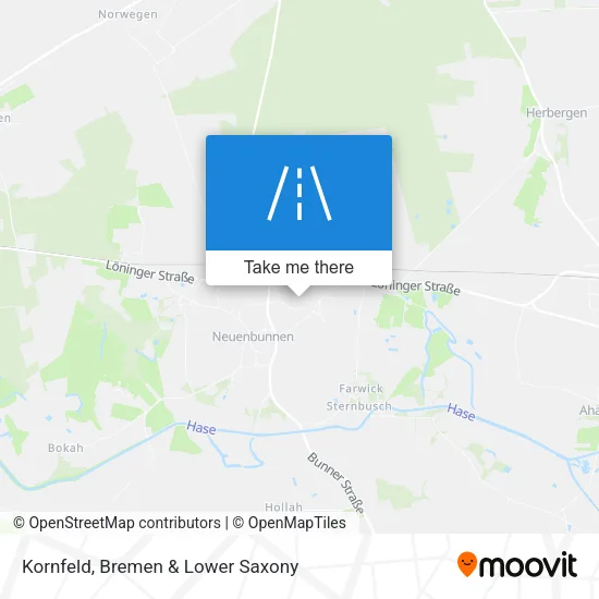 Карта Kornfeld