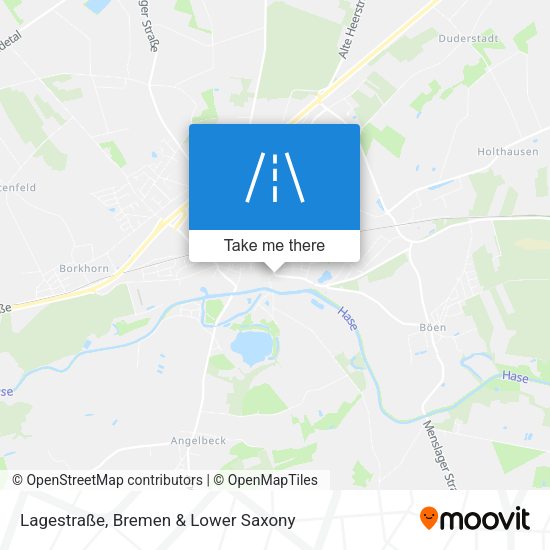 Lagestraße map