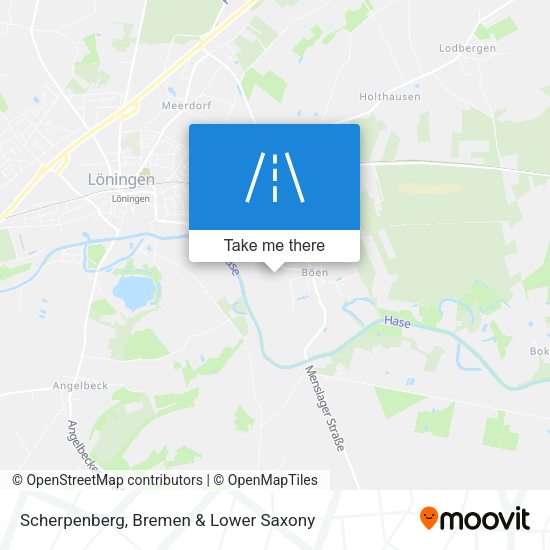 Scherpenberg map