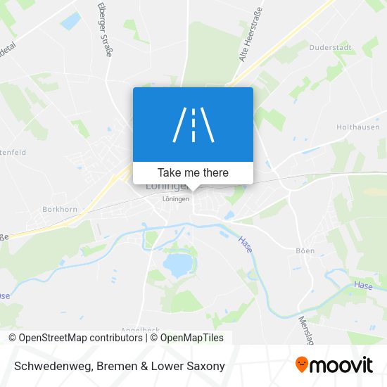 Schwedenweg map