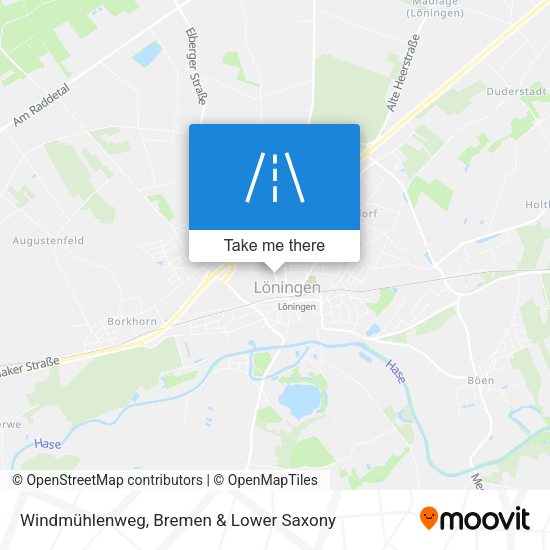 Windmühlenweg map