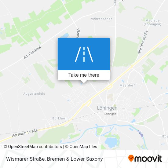 Wismarer Straße map