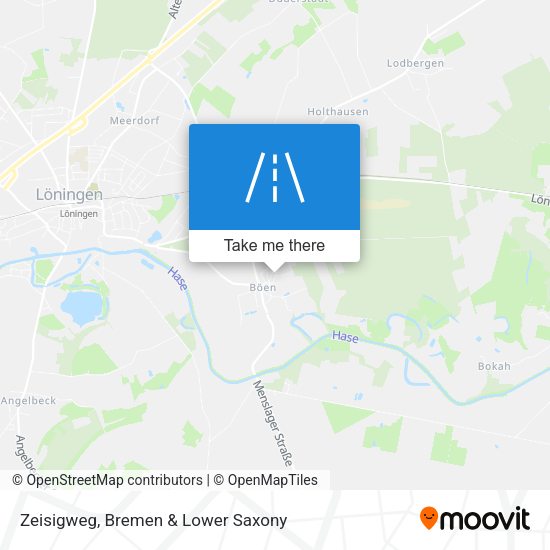 Zeisigweg map