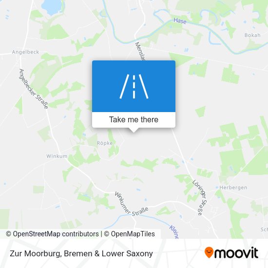 Zur Moorburg map