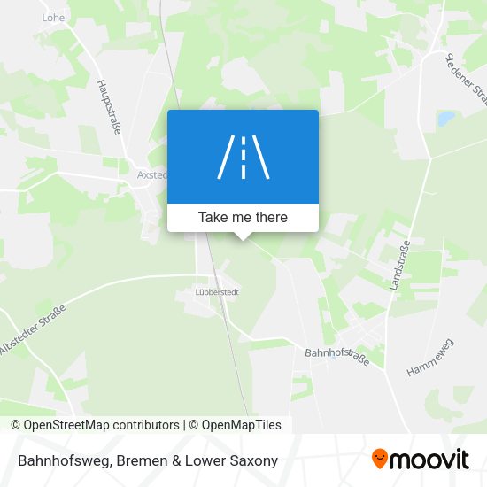 Bahnhofsweg map