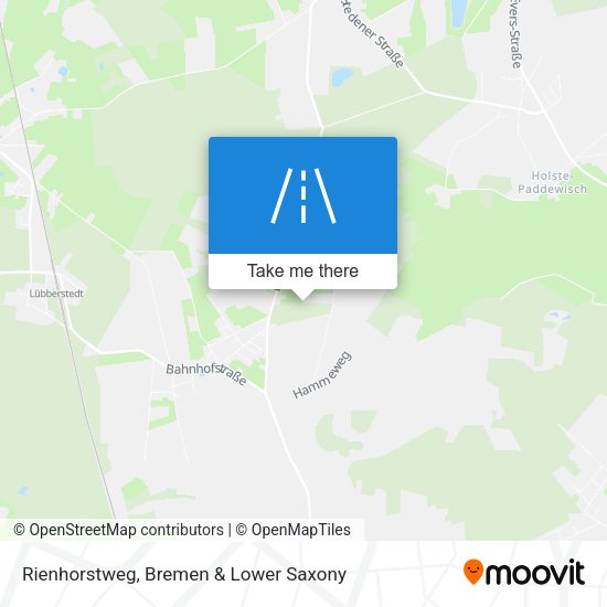 Rienhorstweg map