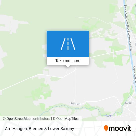 Am Haagen map