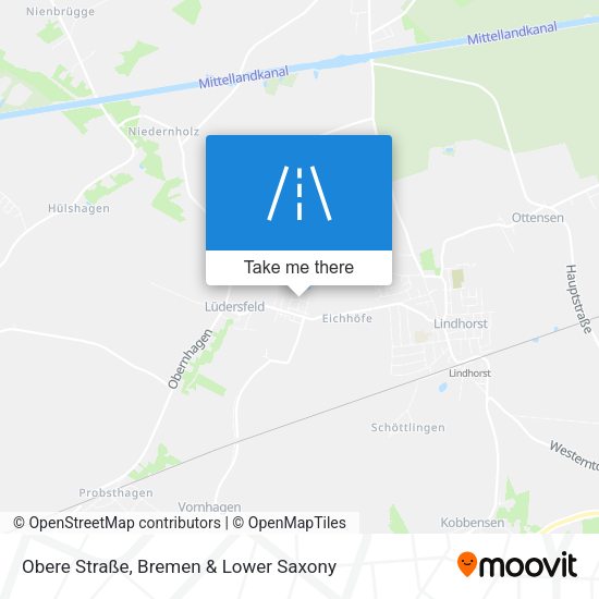Obere Straße map