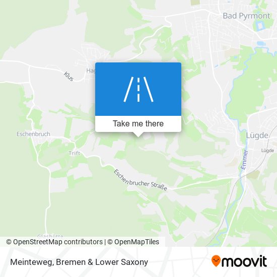 Meinteweg map