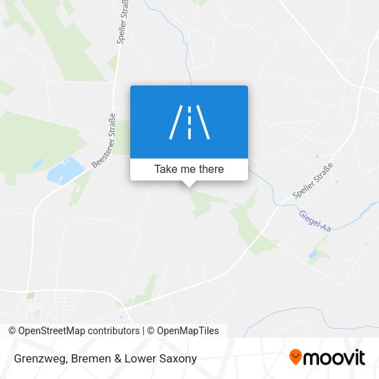 Grenzweg map