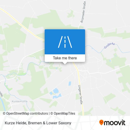 Kurze Heide map