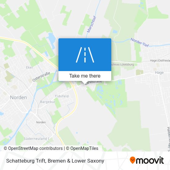 Schatteburg Trift map