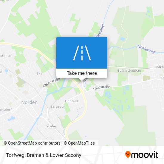 Torfweg map