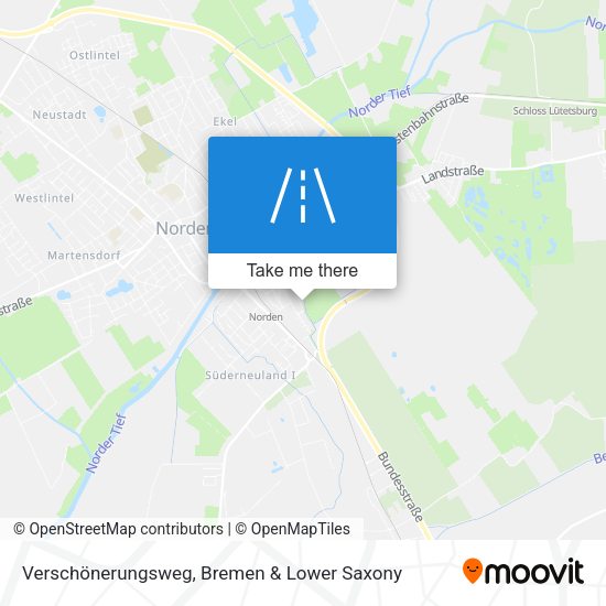 Verschönerungsweg map
