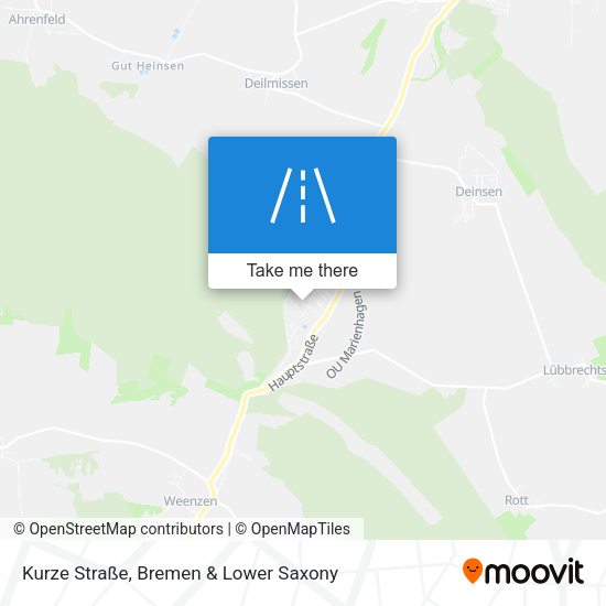 Kurze Straße map