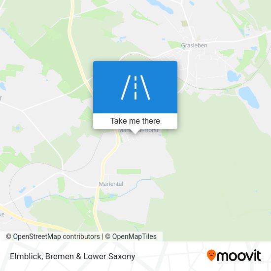 Elmblick map