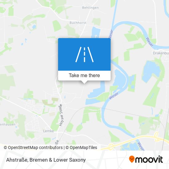 Ahstraße map