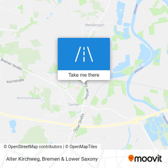 Alter Kirchweg map