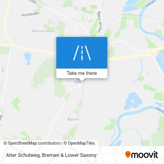Alter Schulweg map