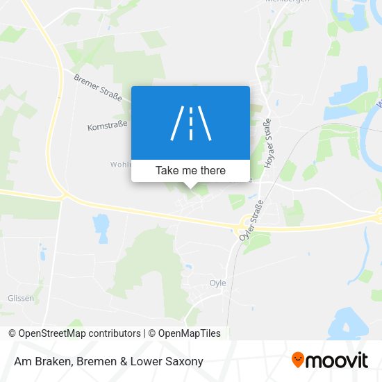 Am Braken map