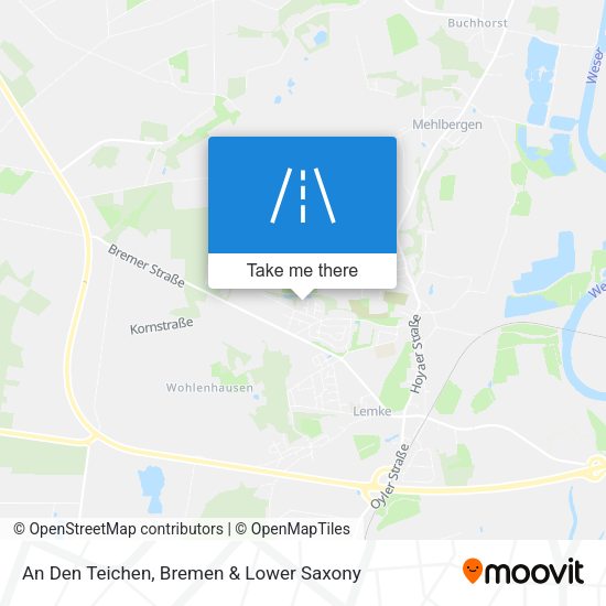 An Den Teichen map
