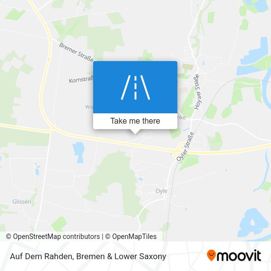 Auf Dem Rahden map