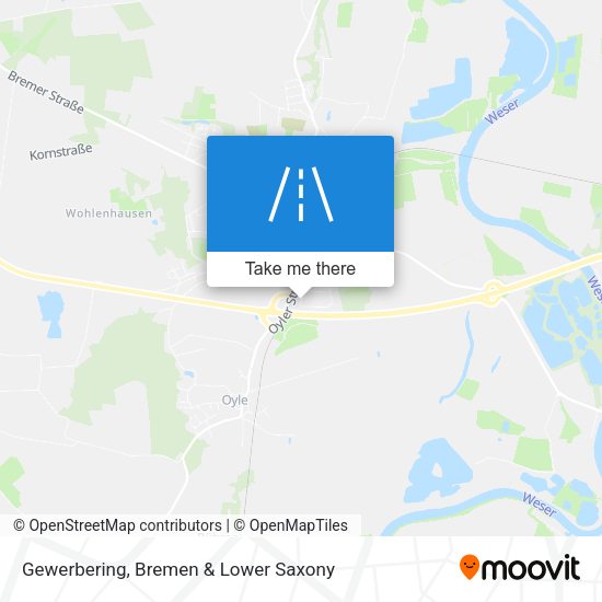 Gewerbering map