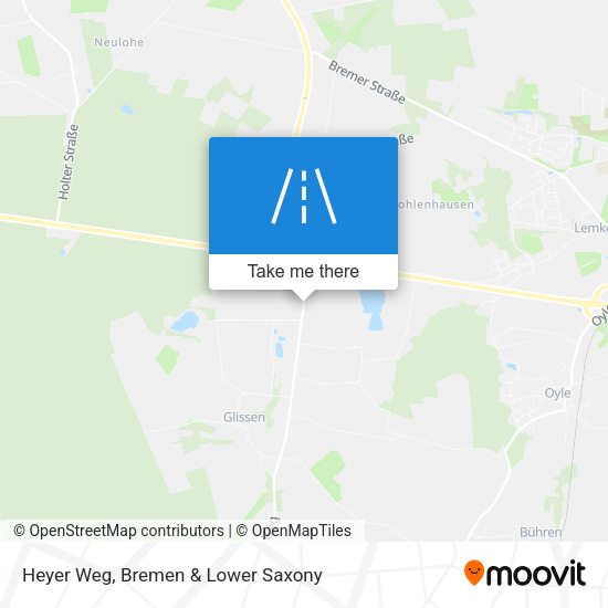Heyer Weg map