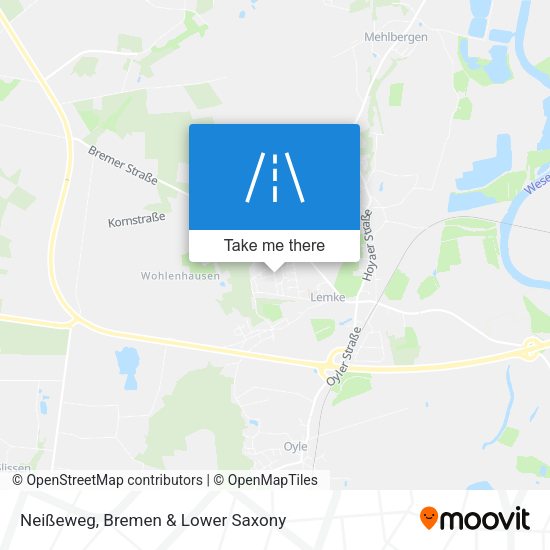 Neißeweg map