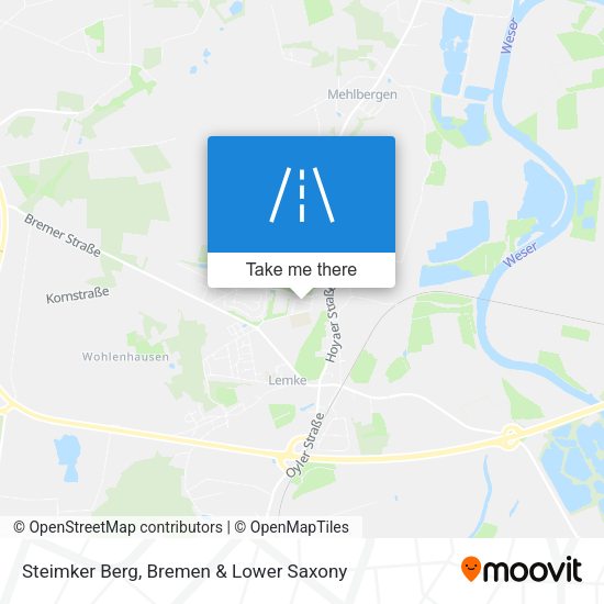 Steimker Berg map