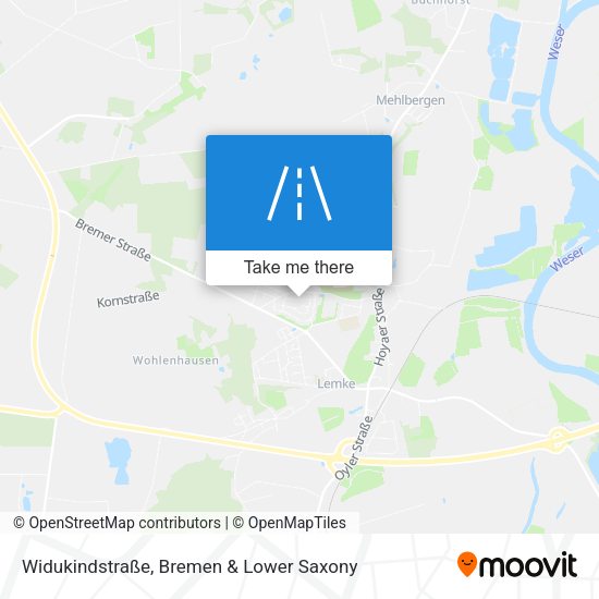 Widukindstraße map