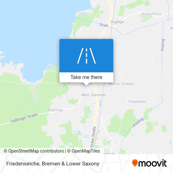 Friedenseiche map